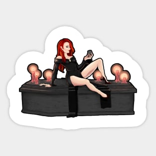 Vampire Queen Sticker